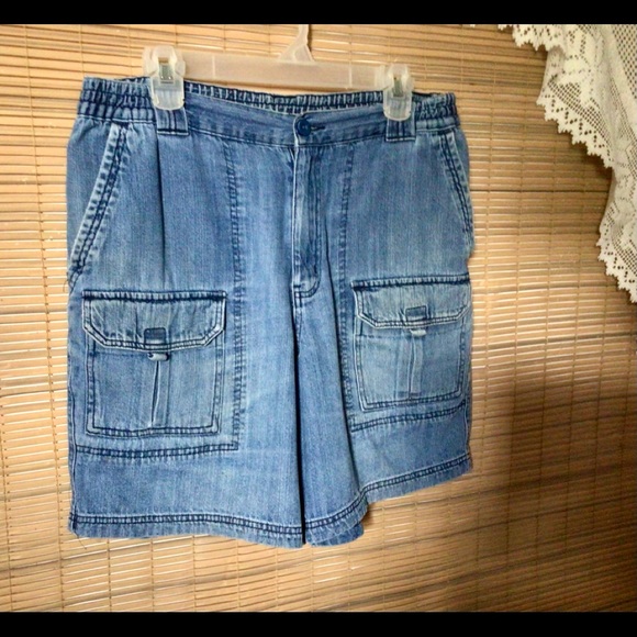 Denim shorts Medium, soft, serviceable - Picture 14 of 16